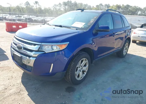 2013 Ford Edge Sel из США, поврежденный, VIN 2FMDK4JC9DBB99576